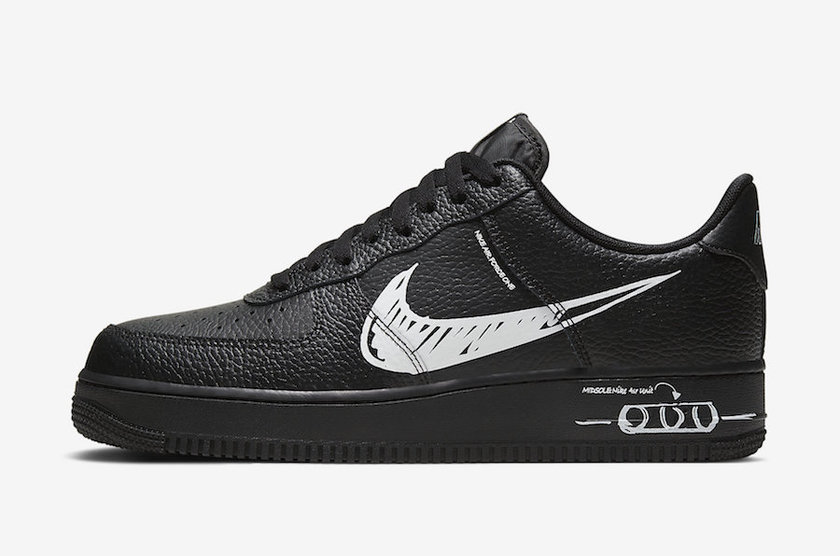 Nike Air Force 1 Low Sketch Pack CW7581-001åå:registered:æ¥æ