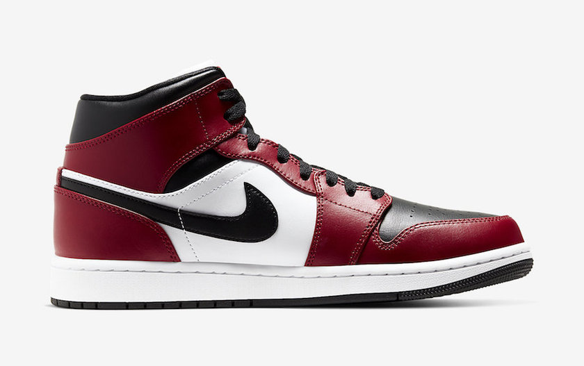 Air Jordan 1 Mid Chicago Black Toe 554724-069åå:registered:æ¥æä»·æ ¼