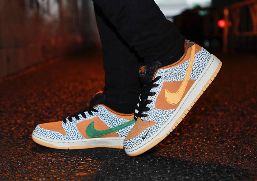 Nike SB Dunk Low Safari CD2563-002ä¸è