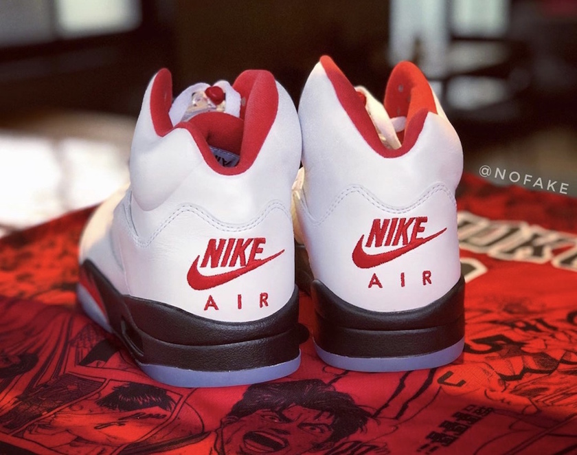 Air Jordan 5 Fire Red DA1911-102 2020 Retroåå:registered:æ¥æ