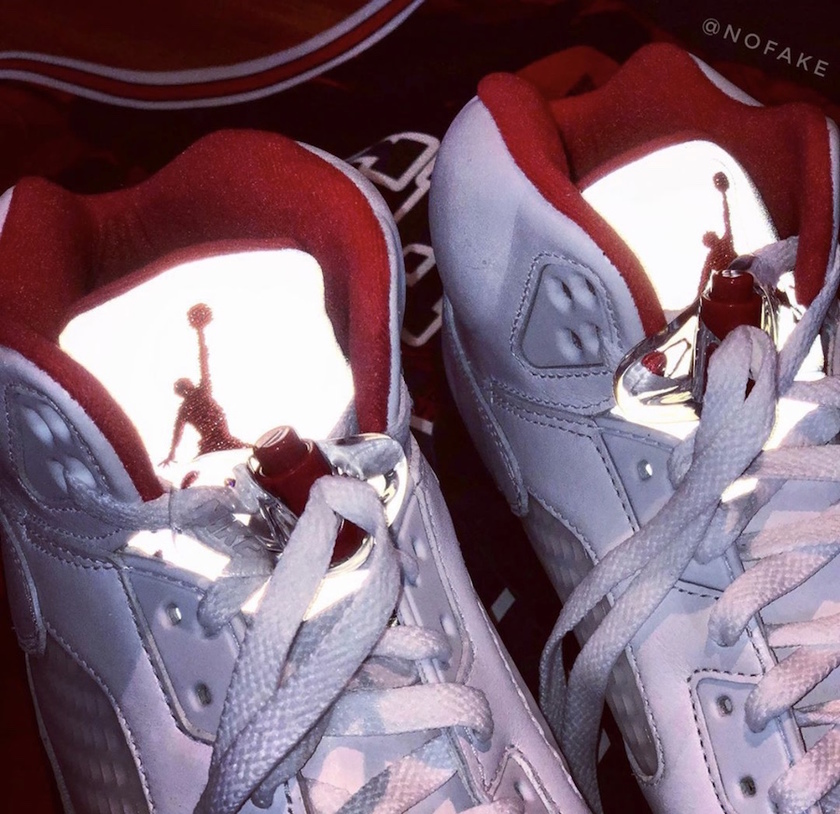 Air Jordan 5 Fire Red DA1911-102 2020 Retroåå:registered:æ¥æ