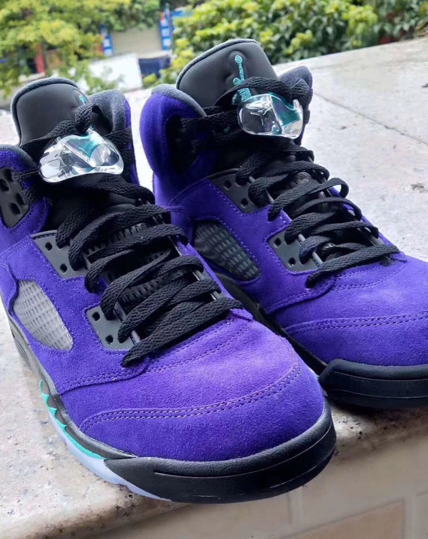 Air Jordan 5 Alternate Grape 136027-500 Release Date 2020 Retro