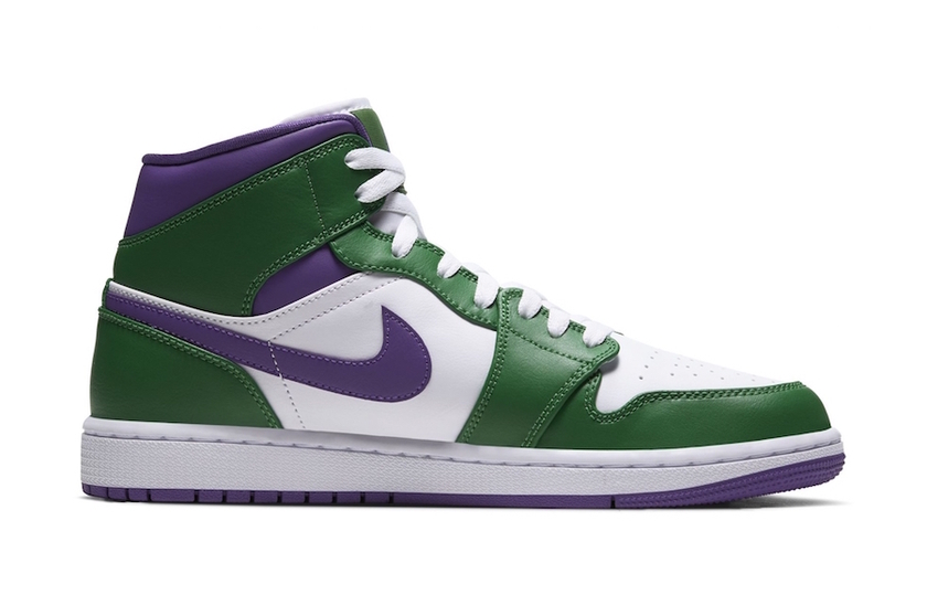 Air Jordan 1 Mid Hulk Green Purpleåå:registered:æ¥æ