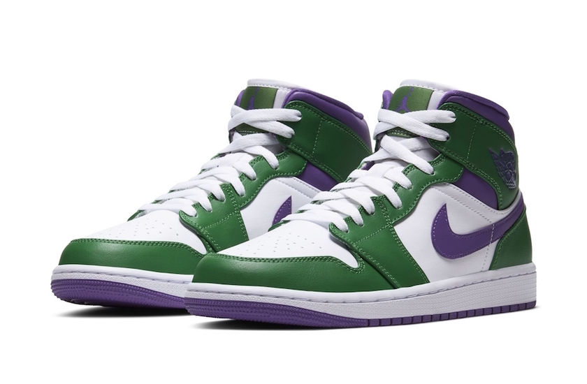 Air Jordan 1 Mid Hulk Green Purpleåå:registered:æ¥æ