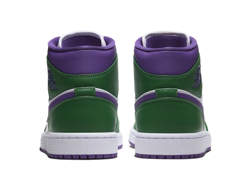 Air Jordan 1 Mid Hulk Green Purpleåå:registered:æ¥æ
