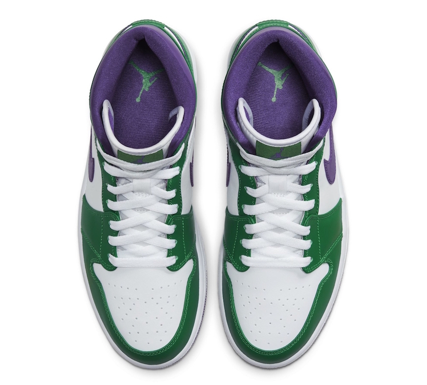 Air Jordan 1 Mid Hulk Green Purpleåå:registered:æ¥æ