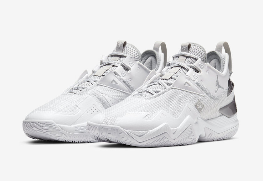 Jordan Westbrook One Take White Silver CJ0781-100 Release Date