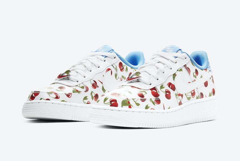 Nike Air Force 1 Low GS Cherry CJ4094-100åå:registered:æ¥æ