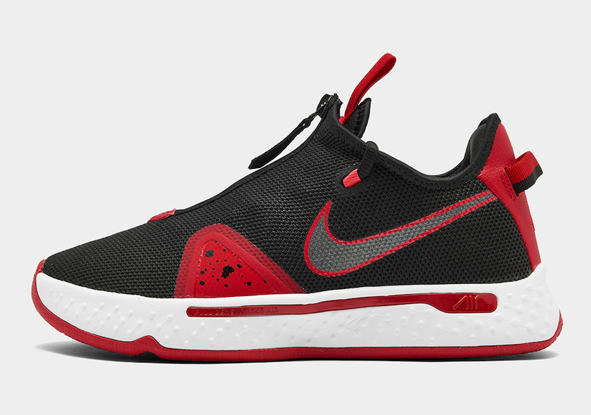 Nike PG 4 Bred Black University Red CD5079-003åå:registered:æ¥æ