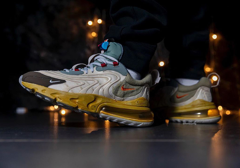 Travis Scott Nike Air Max 270 React CT2864-200åå:registered:æ¥æ