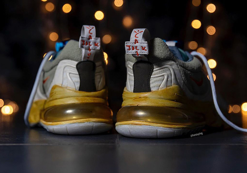 Travis Scott Nike Air Max 270 React CT2864-200åå:registered:æ¥æ