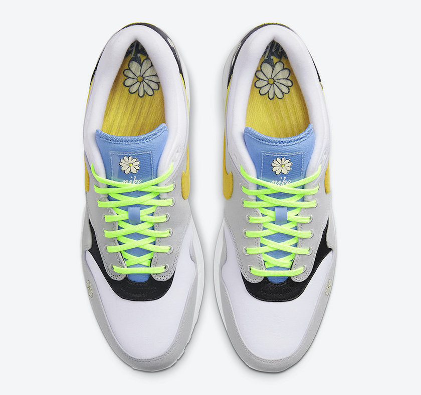 Nike Air Max 1 Daisy CW6031-100åå:registered:æ¥æ