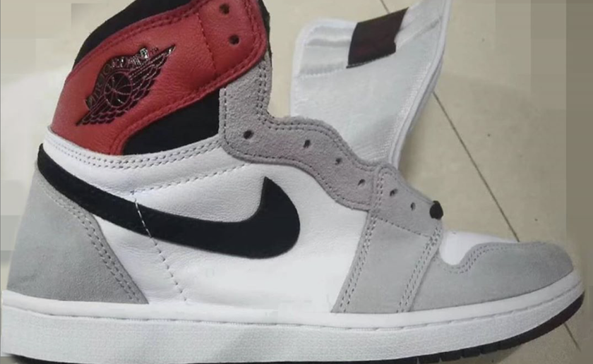 Air Jordan 1 Light Smoke Gray 555088-126åå:registered:æ¥æ