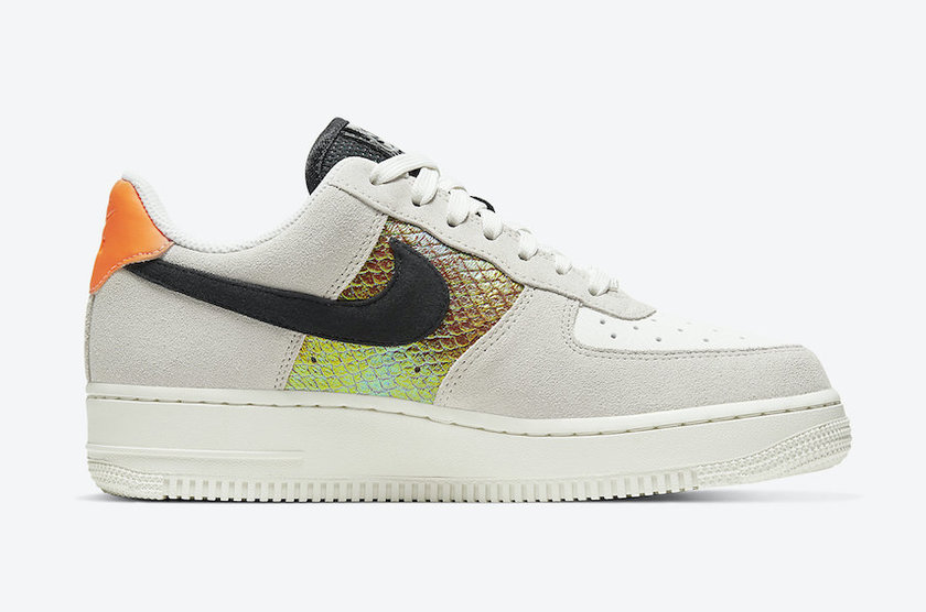 Nike Air Force 1 Low Iridescent Snakeskin CW2657-001åå:registered:æ¥æ