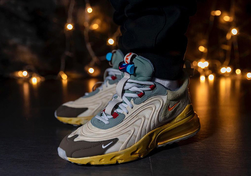 Travis Scott Nike Air Max 270 React CT2864-200åå:registered:æ¥æ