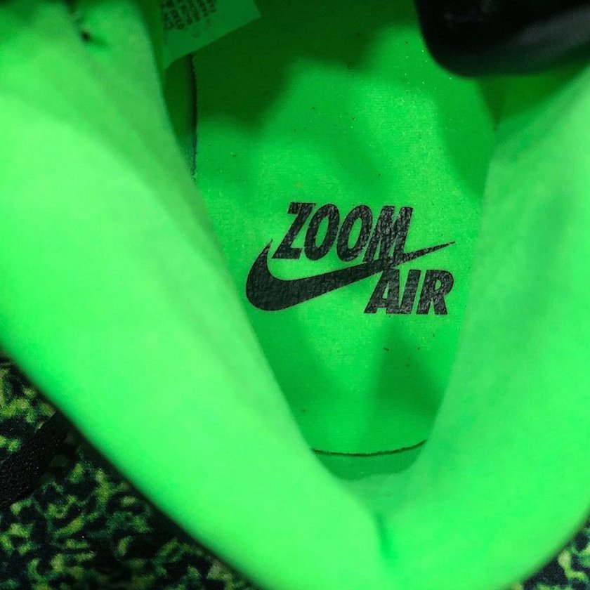 Air Jordan 1 Zoom Black Rage Green CK6637-002åå:registered:æ¥æ