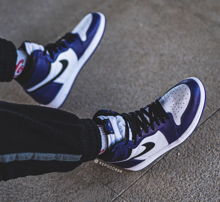 Air Jordan 1 Court Purple 555088-500åå:registered:æ¥æ