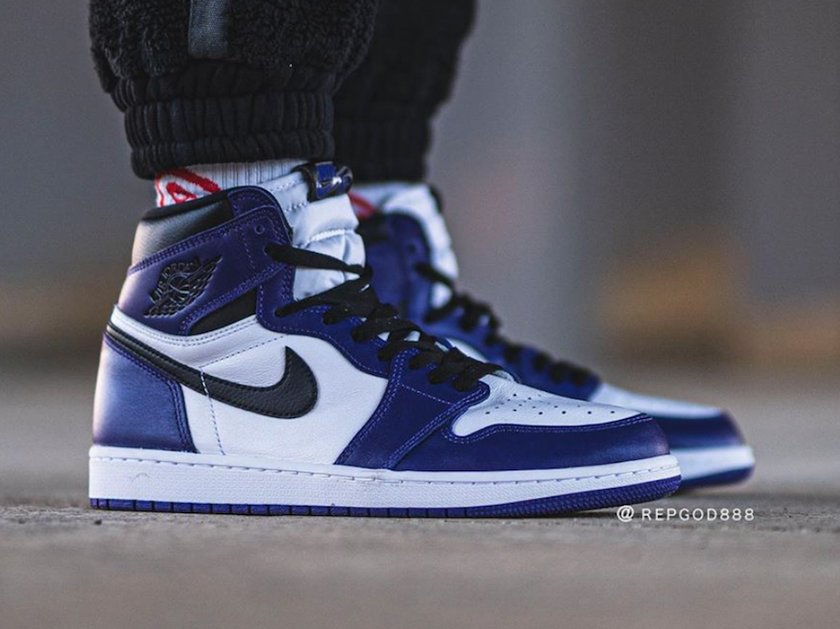 Air Jordan 1 Court Purple 555088-500åå:registered:æ¥æ