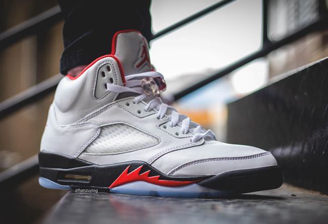 Air Jordan 5 Fire Red DA1911-102 2020åå:registered:æ¥æä»·æ ¼