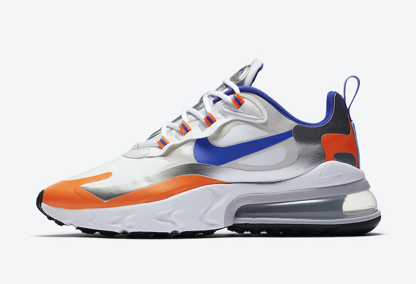 Nike Air Max 270 React Knicks CW3094-100 Release Date