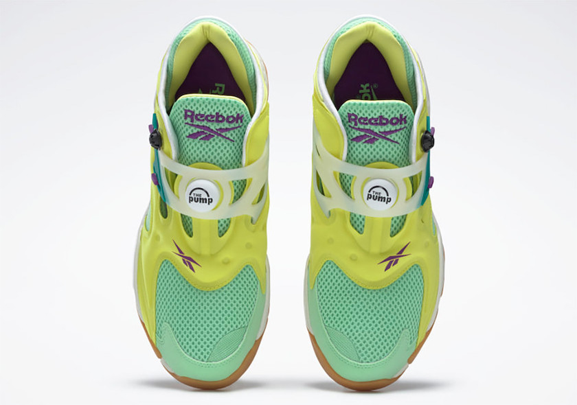 Reebok Pump Court Hero Yellow Seafoam Green FV7901 Release Date