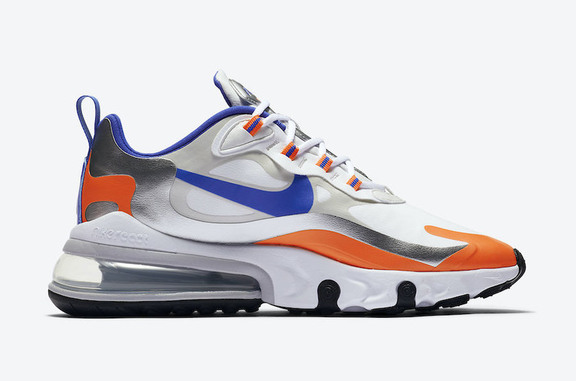Nike Air Max 270 React Knicks CW3094-100 Release Date