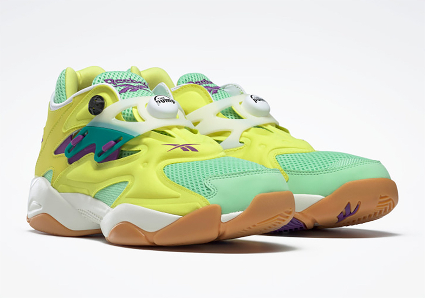 Reebok Pump Court Hero Yellow Seafoam Green FV7901 Release Date