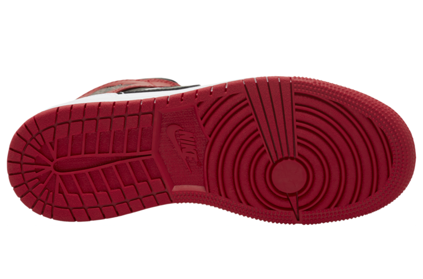 Air Jordan 1 Mid GS White Gym Red Black 554725-173åå:registered:æ¥æ