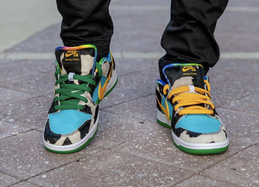 Ben and Jerrys Nike SB Dunk Low Chunky Dunky CU3244-100åå:registered:æ¥æ