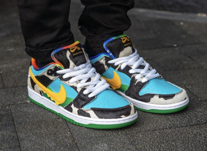 Ben and Jerrys Nike SB Dunk Low Chunky Dunky CU3244-100åå:registered:æ¥æ