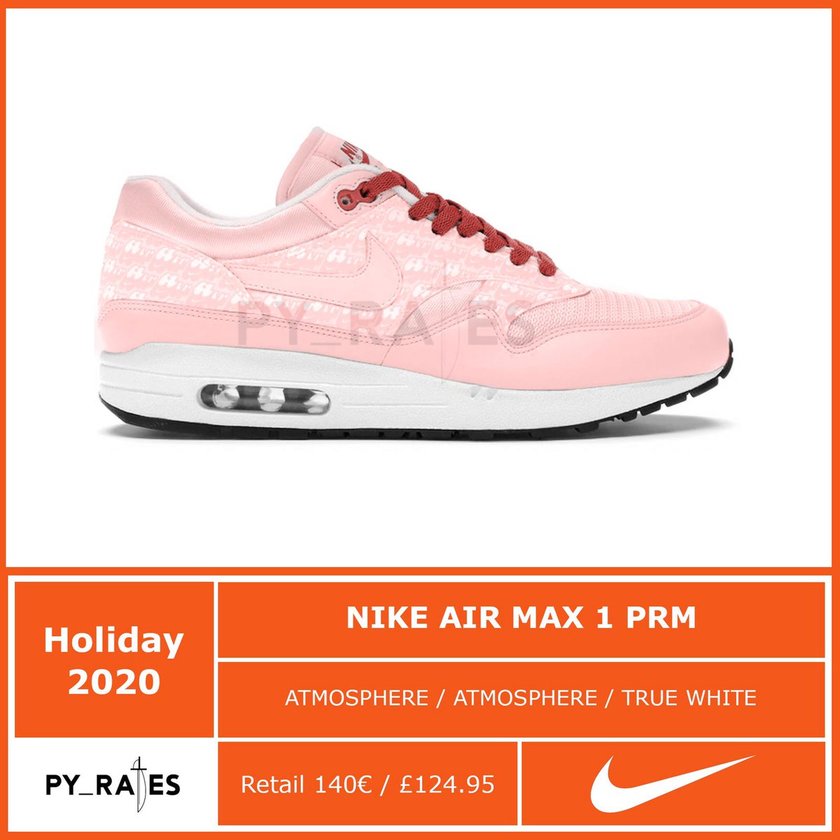 Nike Air Max 1 Powerwall Pink Lemonadeåå:registered:æ¥æ