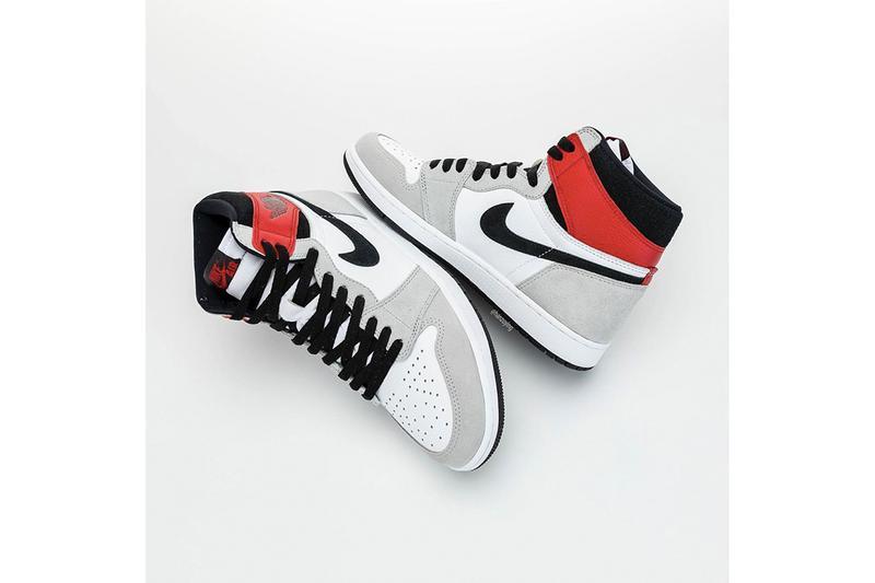 çå
é 覽 Air Jordan 1 Retro High OG ææ°é
è²ãLight Smoke Greyã