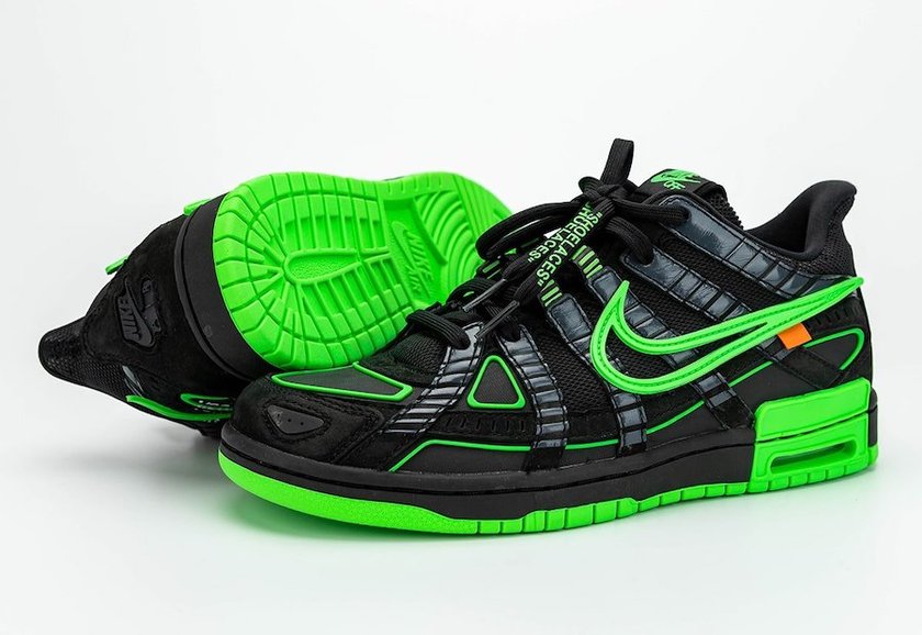 ç°ç½è²Nike Air Rubber Dunk Green Strike CU6015-001åå:registered:æ¥æ