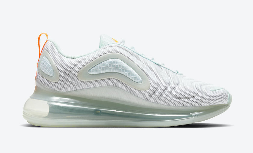 Nike Air Max 720 White Teal Tint Hyper Crimson CJ0632-101åå:registered:æ¥æ