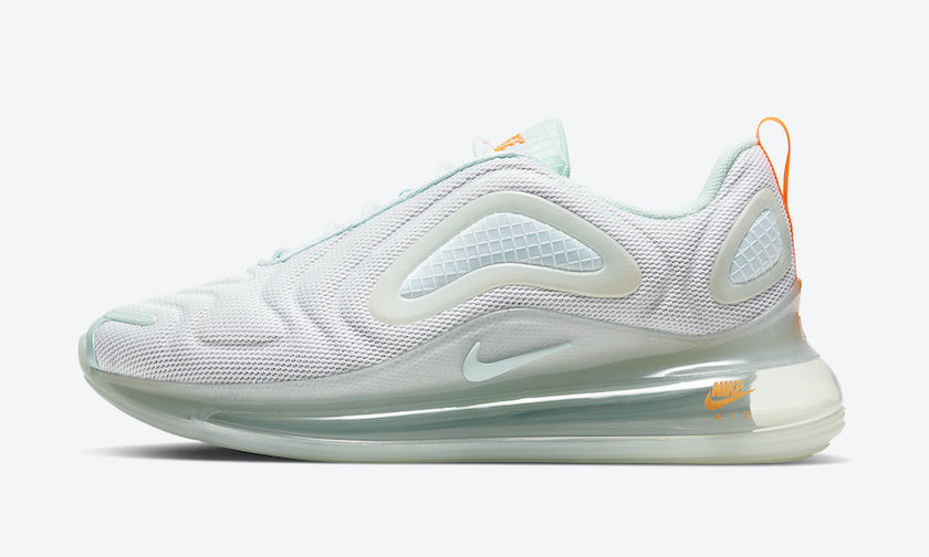 Nike Air Max 720 White Teal Tint Hyper Crimson CJ0632-101åå:registered:æ¥æ
