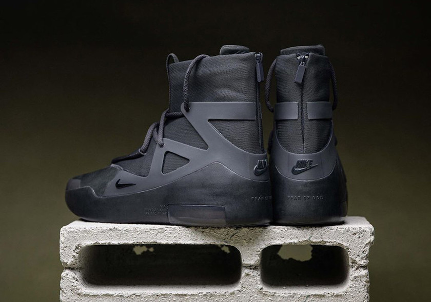 Nike Air Fear of God 1 Triple Black AR4237-005åå:registered:æ¥æ