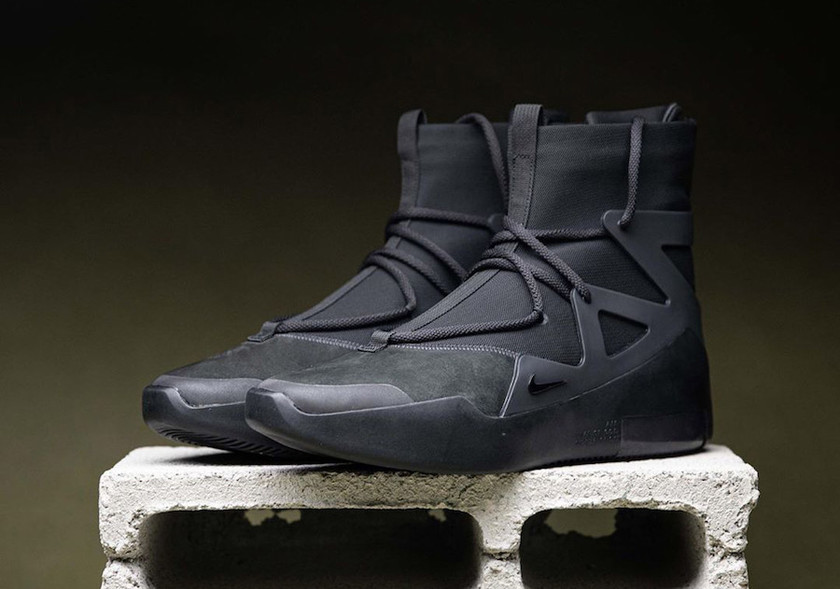 Nike Air Fear of God 1 Triple Black AR4237-005åå:registered:æ¥æ