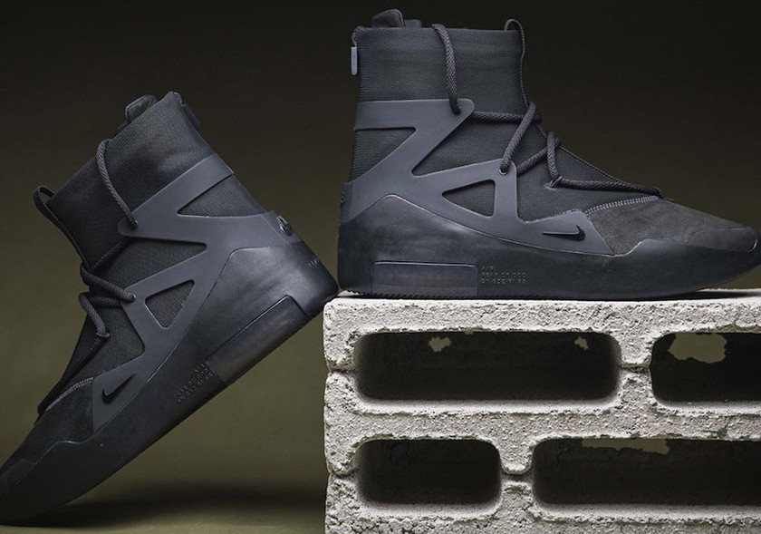 Nike Air Fear of God 1 Triple Black AR4237-005åå:registered:æ¥æ