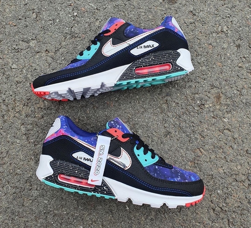 Nike Air Max 90 Galaxy CW6018-001åå:registered:æ¥æ