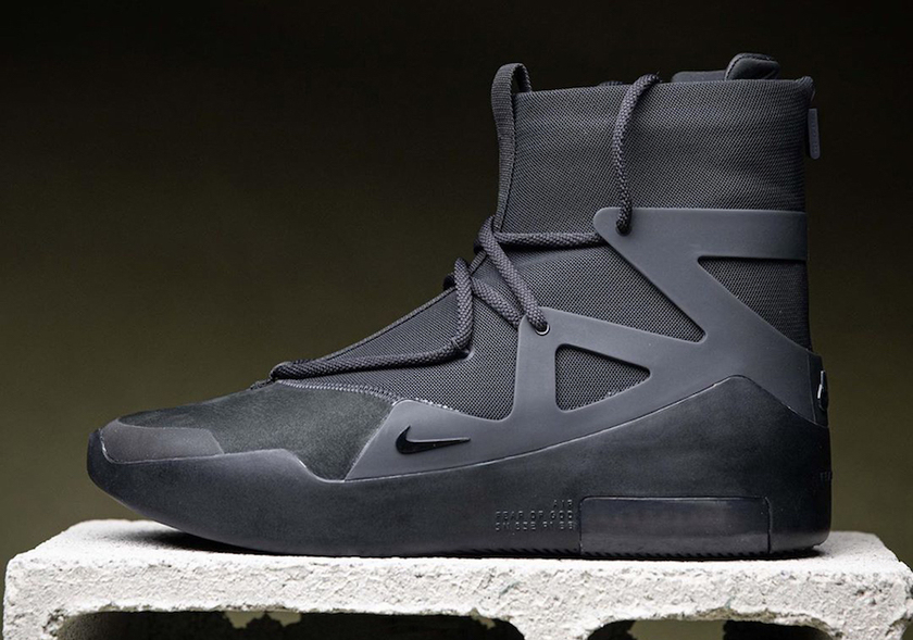 Nike Air Fear of God 1 Triple Black AR4237-005åå:registered:æ¥æ