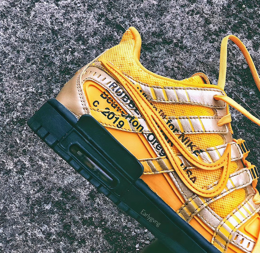 ç°ç½è²Nike Air Rubber Dunk University Gold CU6015-700åå:registered:æ¥æåæ¢