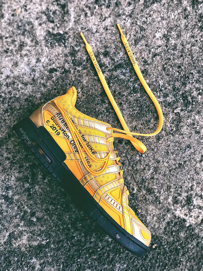 ç°ç½è²Nike Air Rubber Dunk University Gold CU6015-700åå:registered:æ¥æåæ¢