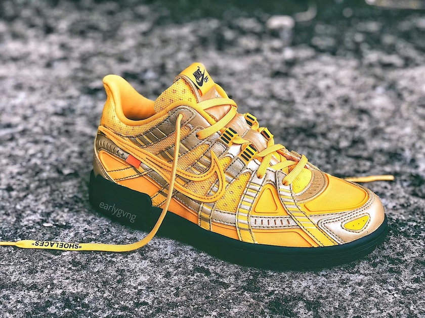 ç°ç½è²Nike Air Rubber Dunk University Gold CU6015-700åå:registered:æ¥æåæ¢