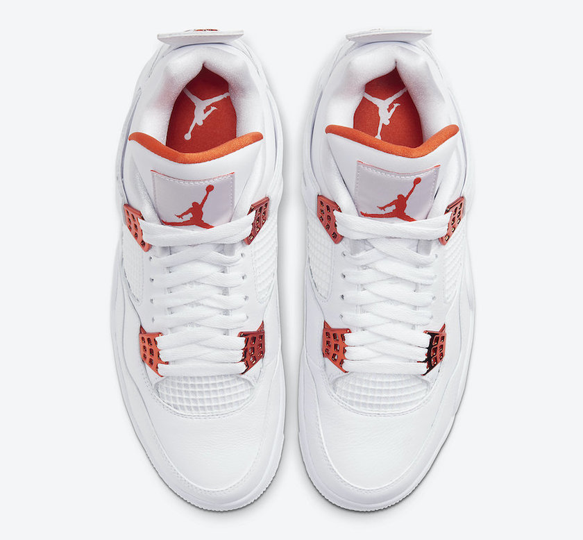 Air Jordan 4 Orange Metallic CT8527-118åå:registered:æ¥æ