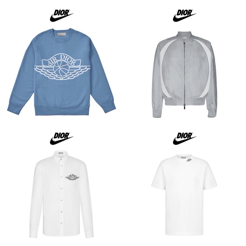 Dior Air Jordan 1 Apparel Collection