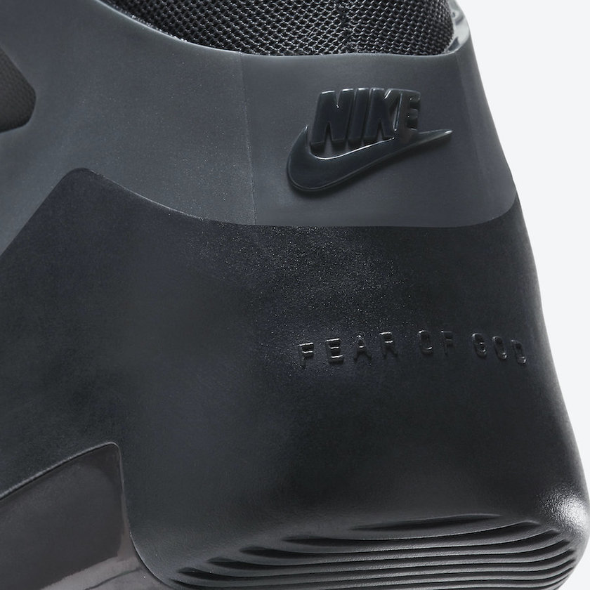 Nike Air Fear of God 1 Triple Black AR4237-005 Release Date Price