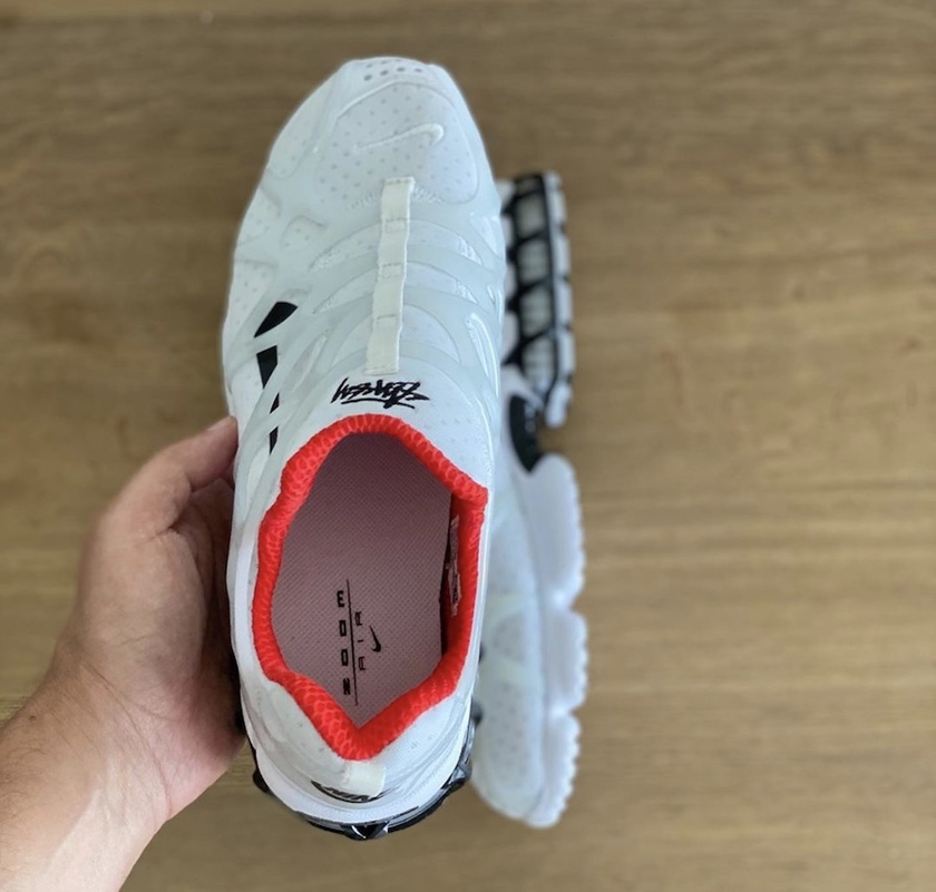 Stussy Nike Air Zoom Spiridon KKç½è²Habaneroçº¢è²CJ9918-100åå:registered:æ¥æ