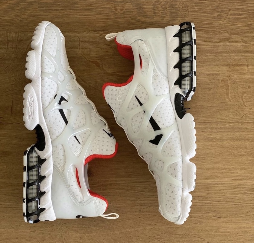 Stussy Nike Air Zoom Spiridon KKç½è²Habaneroçº¢è²CJ9918-100åå:registered:æ¥æ