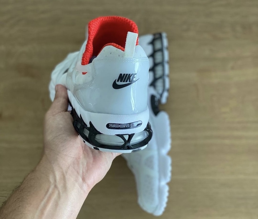 Stussy Nike Air Zoom Spiridon KKç½è²Habaneroçº¢è²CJ9918-100åå:registered:æ¥æ