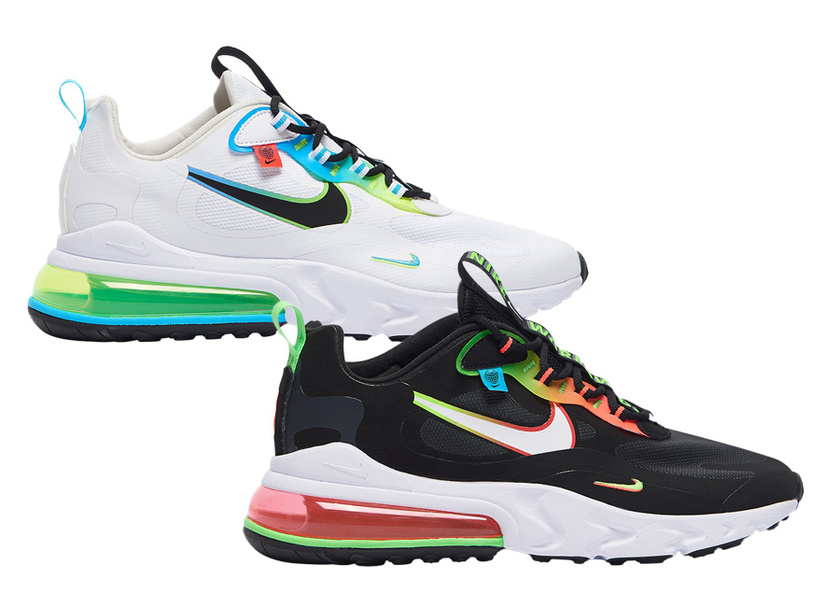 Nike Air Max 270 React Worldwide CK6457-001 CK6457-100 Release Date